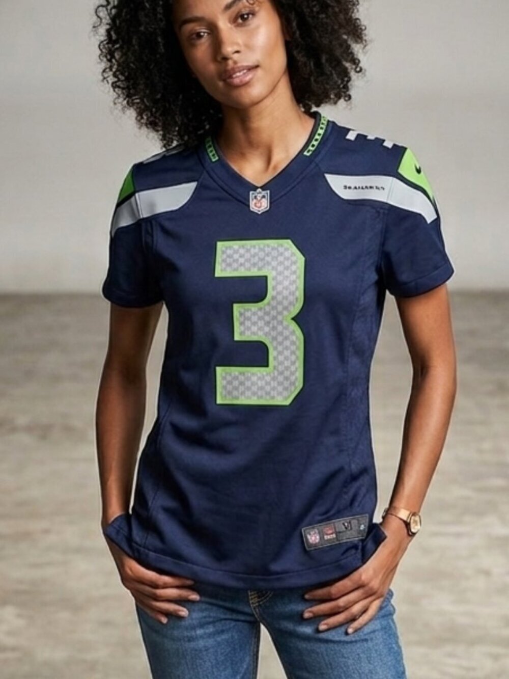 NFL Nike Seattle Seahawks Jersey #3 Women's XS/S